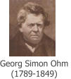Georg Simon Ohm  (1789-1849)